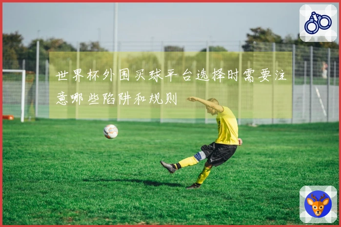 世界杯外围买球平台选择时需要注意哪些陷阱和规则